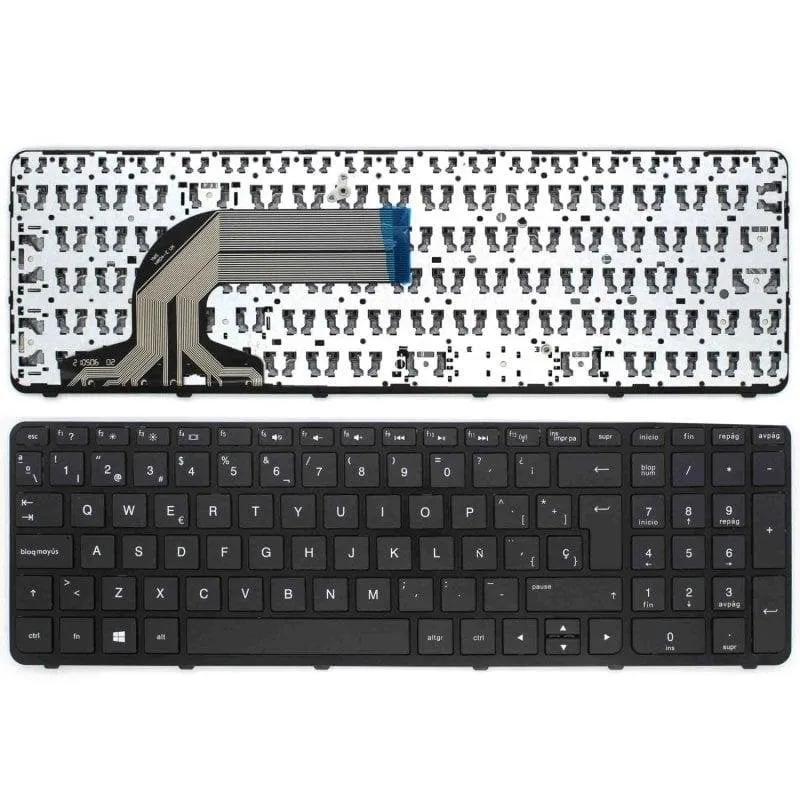 Tastiera Portatile HP Pavilion 15-E/N Nero Spagnolo con Telaio - immagine 1