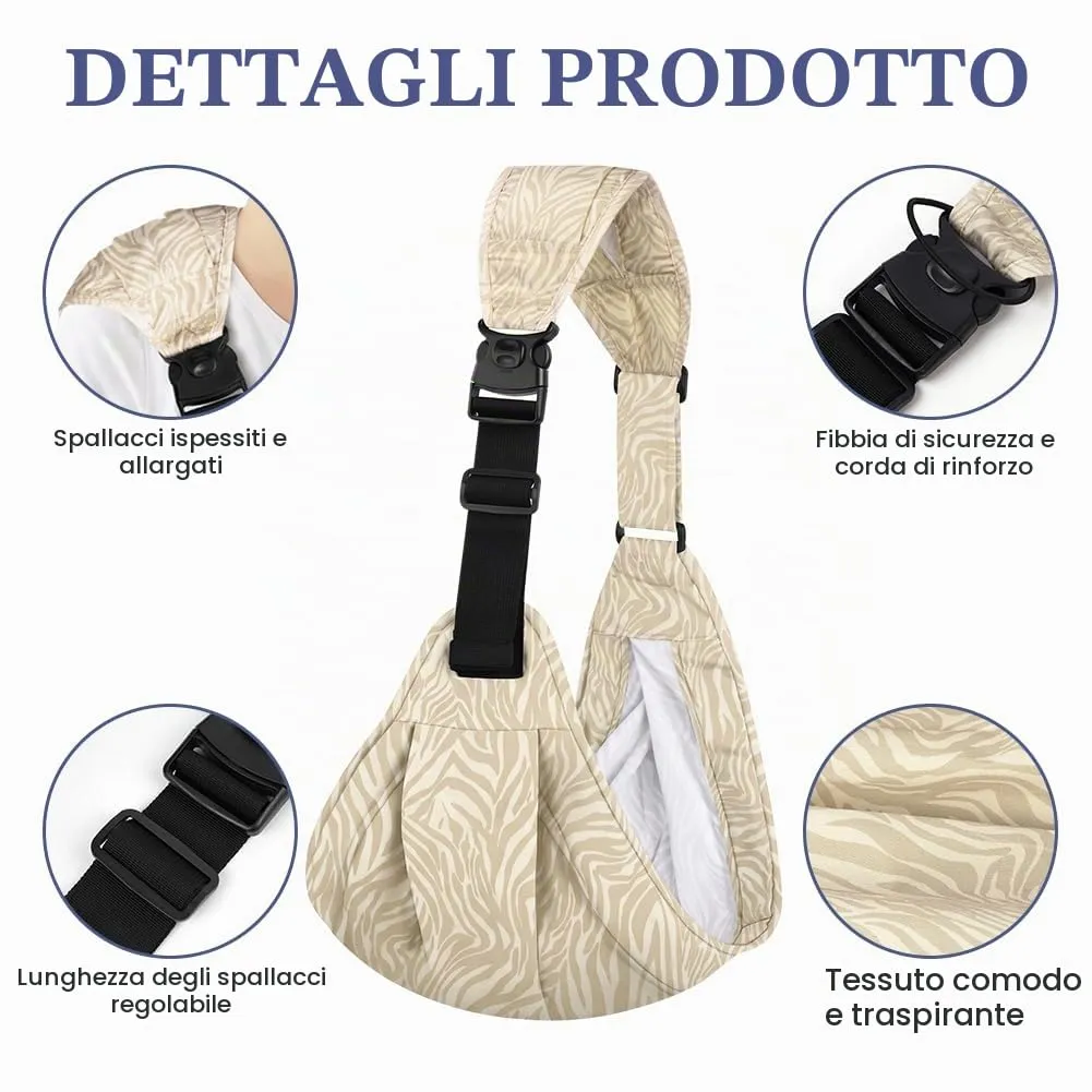 AYESY Marsupio Neonato 3-24 Mesi,Marsupio Neonato Regolabile con fibbia - immagine 3