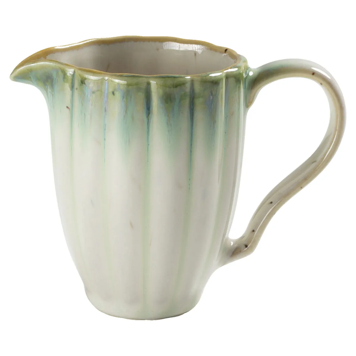 6x VEGA Salsiera Flora; 110 ml, 5.9x7.9 cm (ØxH); verde/beige; 6 pz. / Pacco - immagine 1