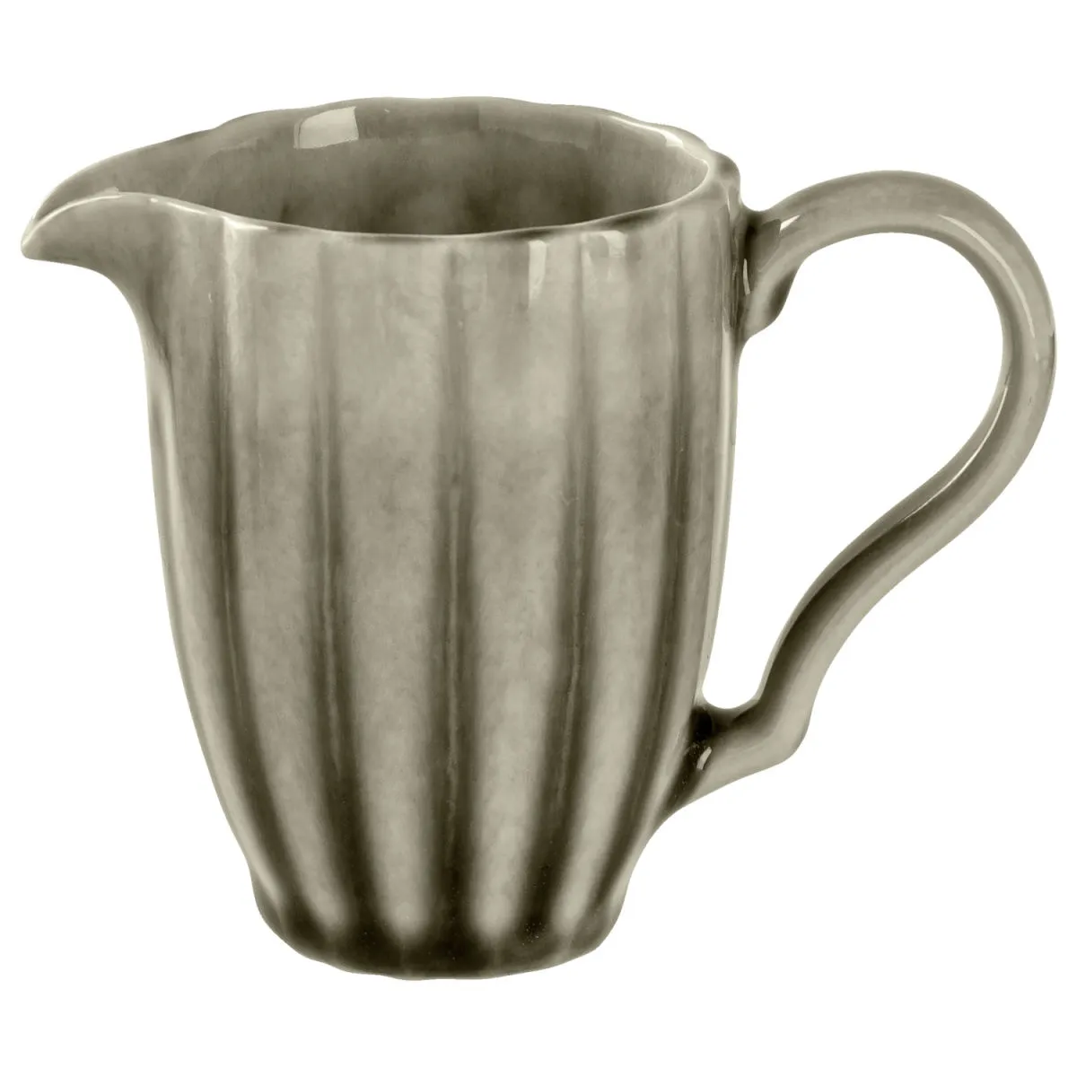 6x VEGA Salsiera Flora; 110 ml, 5.9x7.9 cm (ØxH); grigio; 6 pz. / Pacco - immagine 1