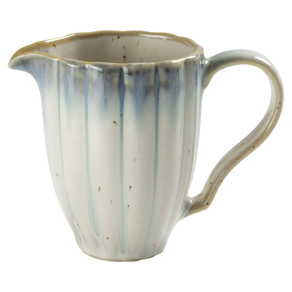 6x VEGA Salsiera Flora; 110 ml, 5.9x7.9 cm (ØxH); blu/beige; 6 pz. / Pacco - immagine 1