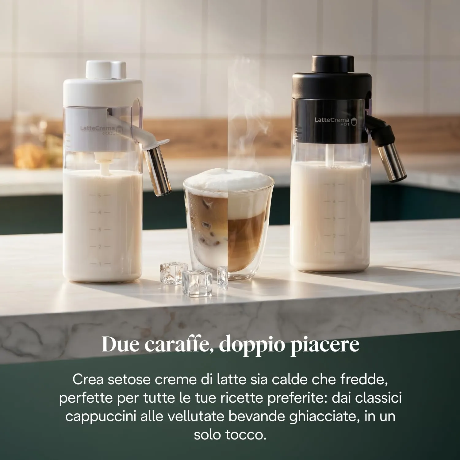 De'Longhi Magnifica Duo - Macchina da Caffè Automatica 20 Bevande Argento - immagine 3