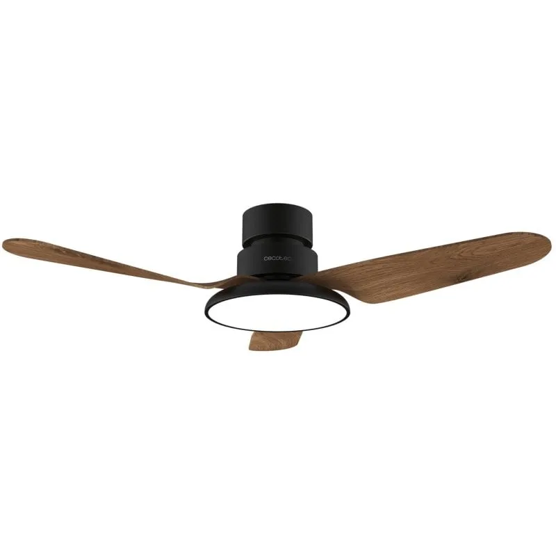 Cecotec EnergySilence Aero 5200 Light Ventilatore da soffitto in legno scuro con luce 73" 30/24W - immagine 1