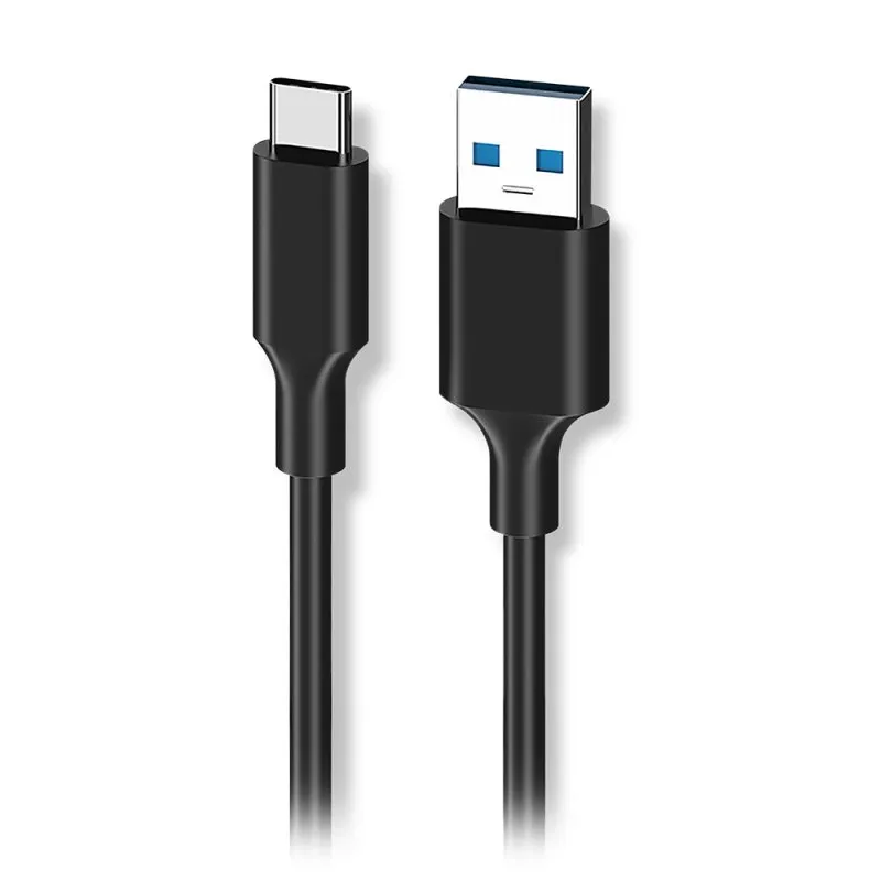 Cavo USB-A USB-C 1Life 10 Gbps 30 W 1,5 m Nero - immagine 1