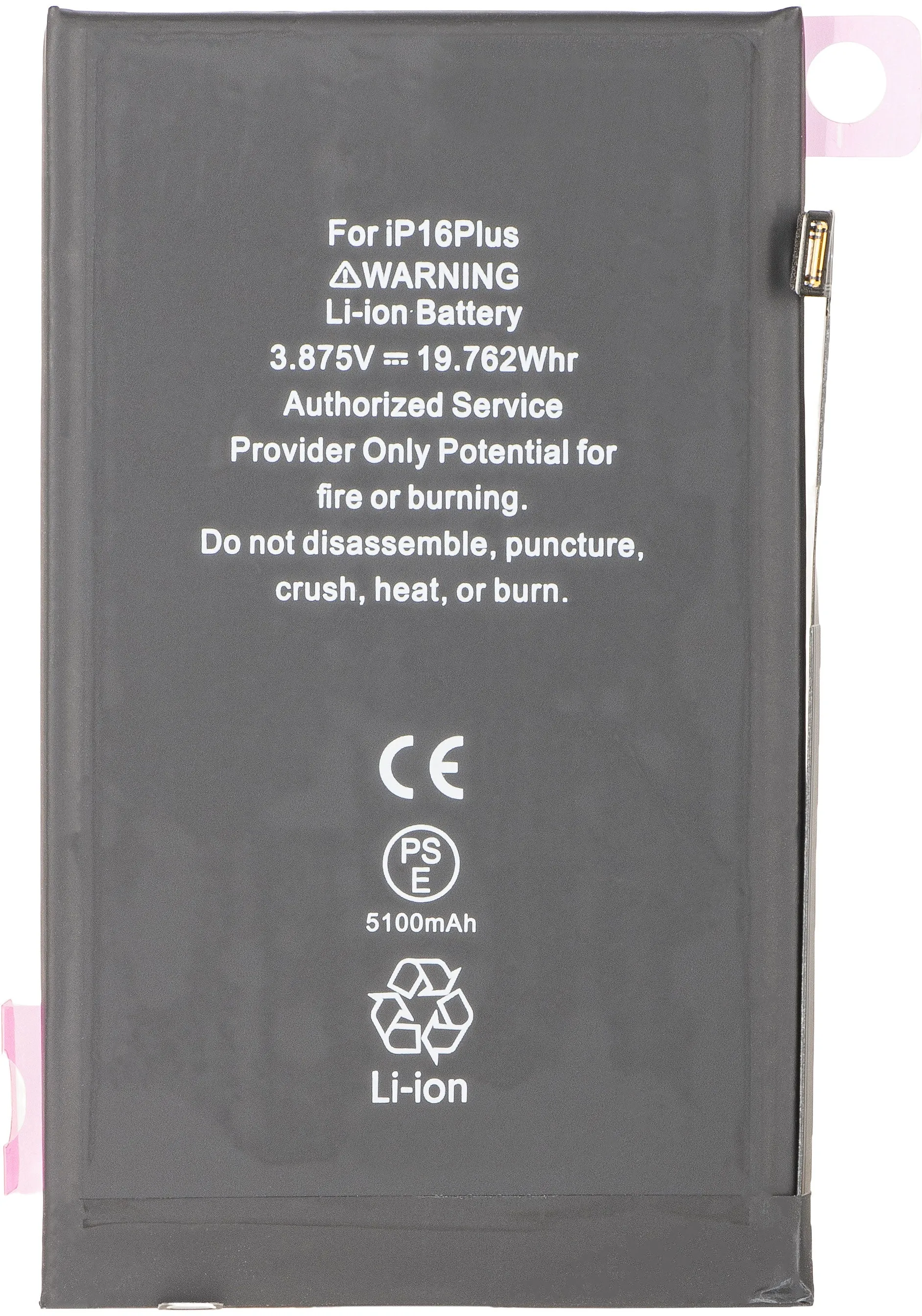 Batteria Apple iPhone 16 Plus, Alta Capacità - immagine 1