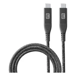Cavo USB C FAST TRANSFER 3.1 100W Grey 1m USBDATA31C2CTAB1MK - immagine 1