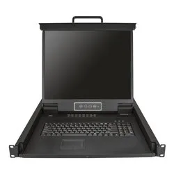 Kvm switch Armadio Rack Black RKCONS1916K - immagine 1