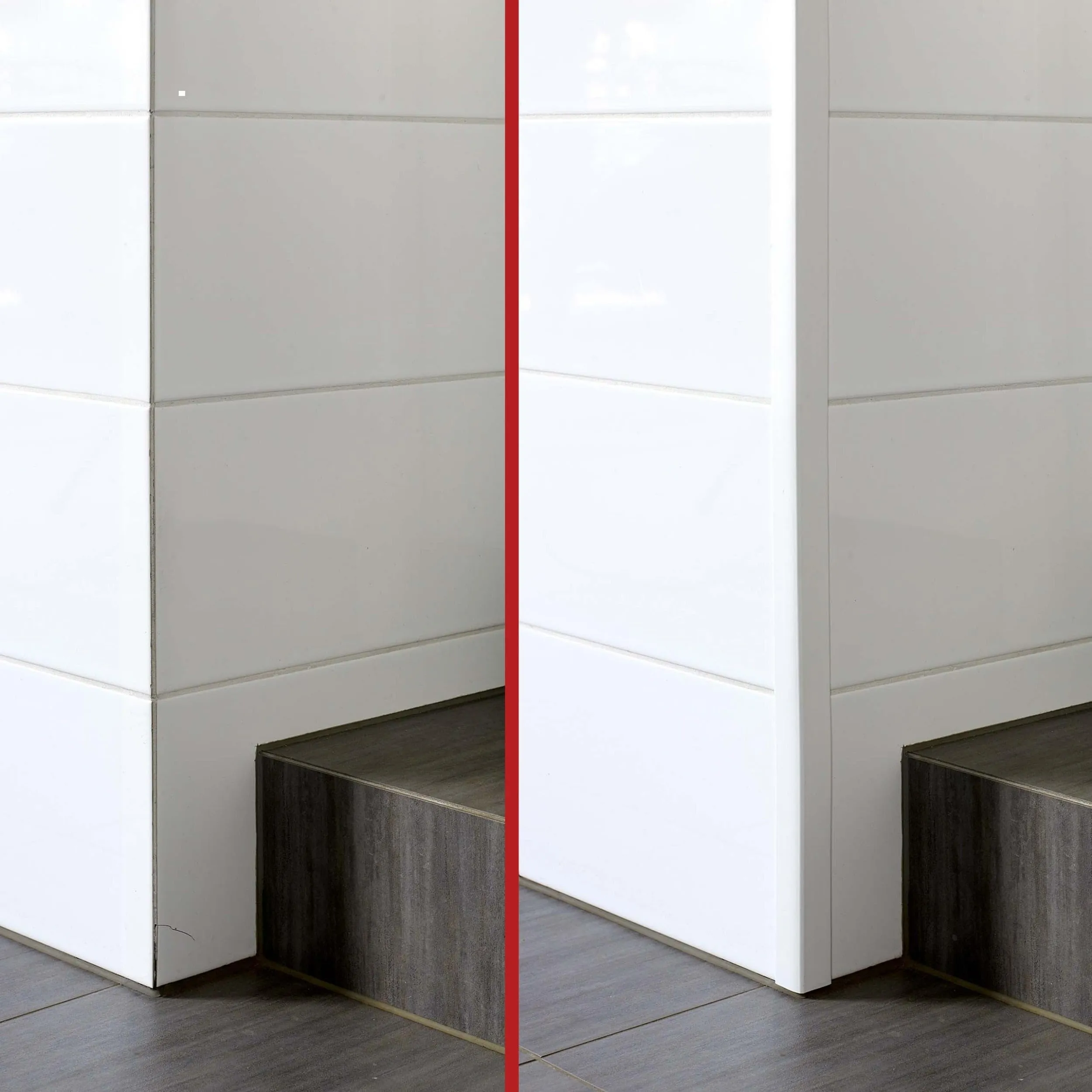 Quest Profilo Angolare PVC 25x15 mm Senza Forare - Bianco, 275 cm - immagine 8