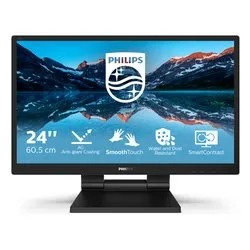 Monitor 23,8" ( IPS 1920x1080 FULL HD 60Hz ) B LINE Smoothtouch Black 242B9TL 00 - immagine 1