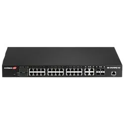 Switch di rete 28 porte SMB Web Smart PoE+ Black GS 5424PLC V2 Gigabit (1000Base-TX) - immagine 1