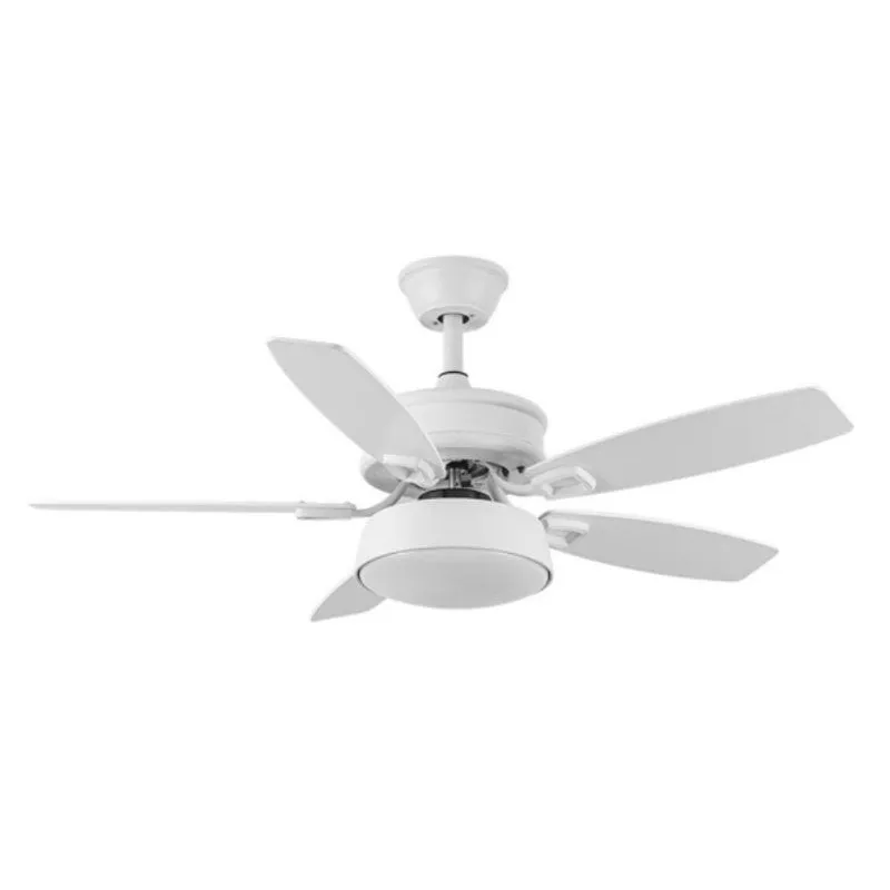 Ventilatore da Soffitto con Luce IluminaShop LED 30W 107cm 6 Velocità Motore DC Telecomando Timer Modalità Inverno - immagine 1