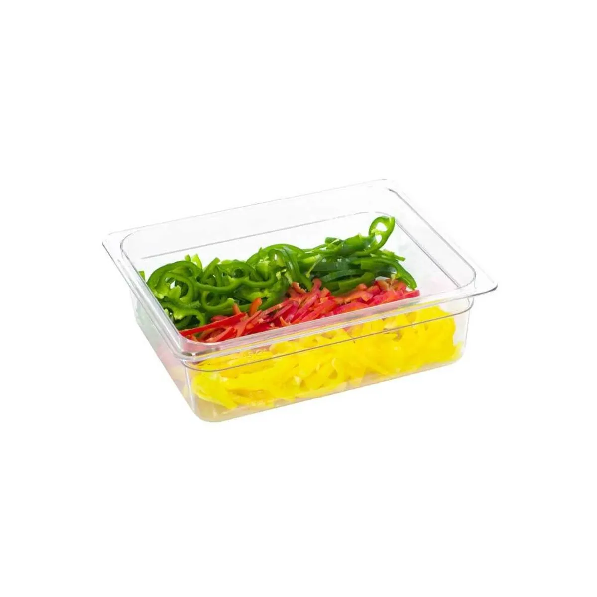 Stalgast Contenitori gastronorm, policarbonato, gastronorm 1/2; GN 1/2, 3.5 l, 32.5x26.5x6.5 cm (LxLxP); trasparente - immagine 1