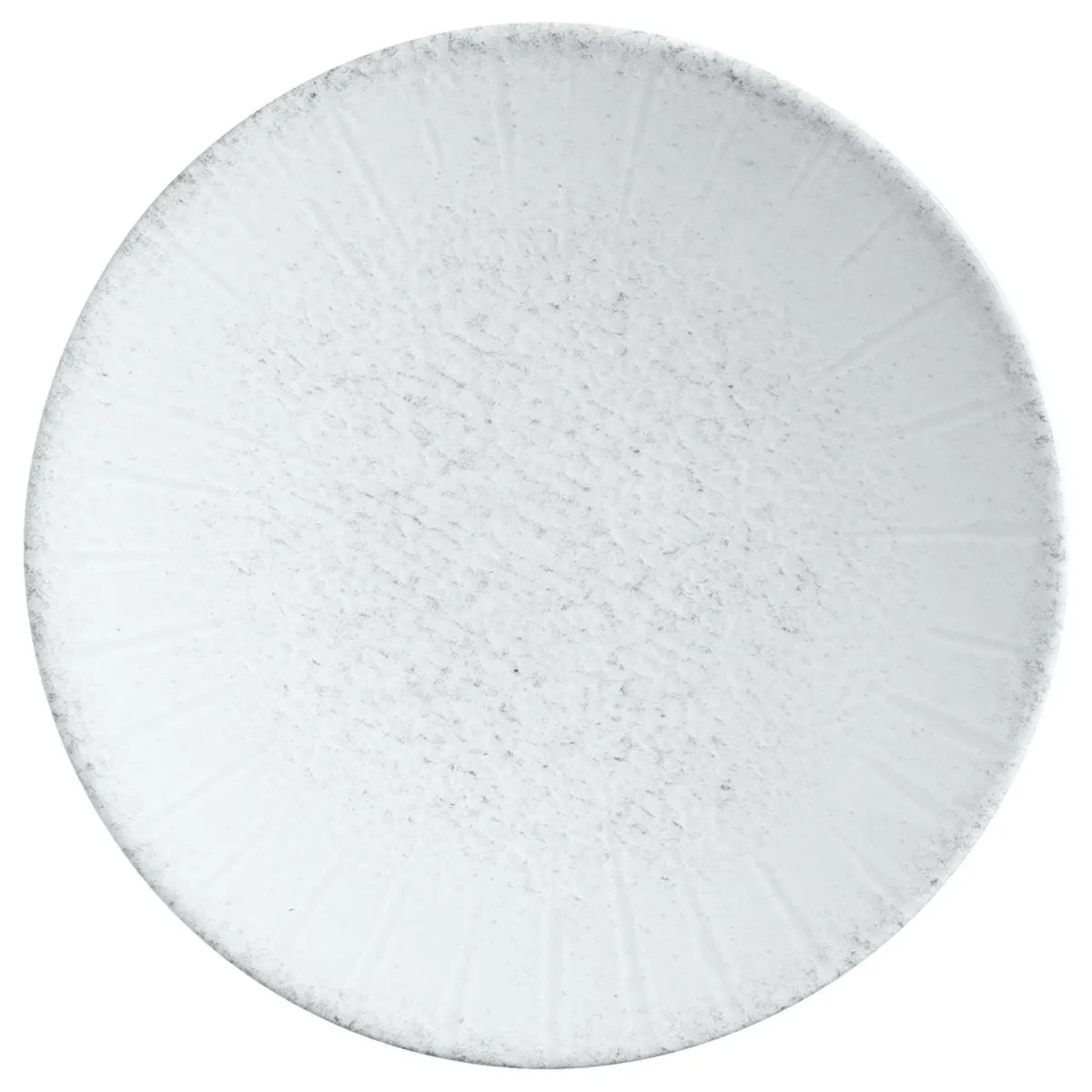 6x VEGA Piatto Caju piano, senza bordo; 16 cm (Ø); bianco/grigio; rotonda; 6 pz. / Pacco - immagine 1