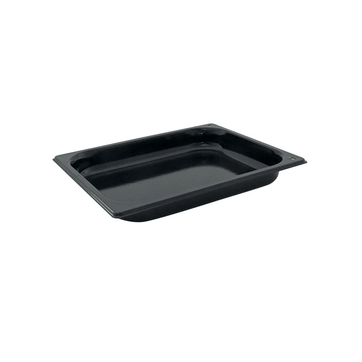 Schneider Teglia da forno gastronorm 1/2; GN 1/2, 32.5x26.5x4 cm (LxLxH); nero; rettangolare - immagine 1