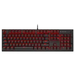 Tastiera computer K60 Pro Red Light Wired Black CH 910D029 IT - immagine 1