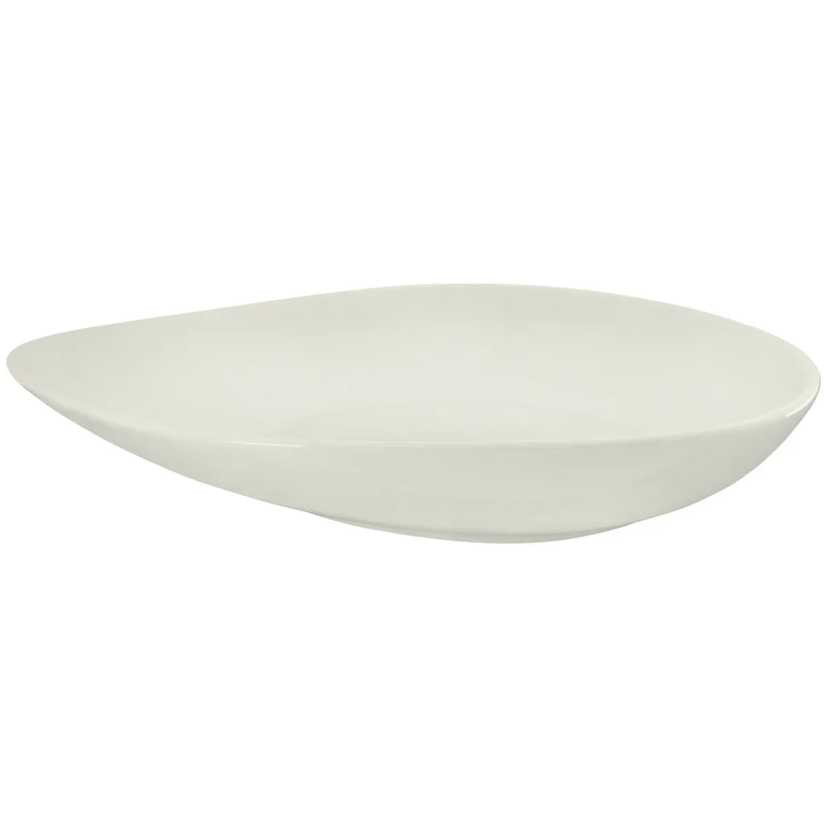 6x VEGA Piatto Opus fondo, forma organica; 750 ml, 25x21x4.5 cm (LxLxH); avorio; organica; 6 pz. / Pacco - immagine 1
