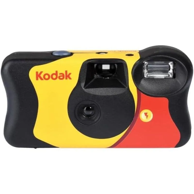 Fotocamera Analogica Kodak FunSaver 35mm Usa e Getta Flash Nero - immagine 1