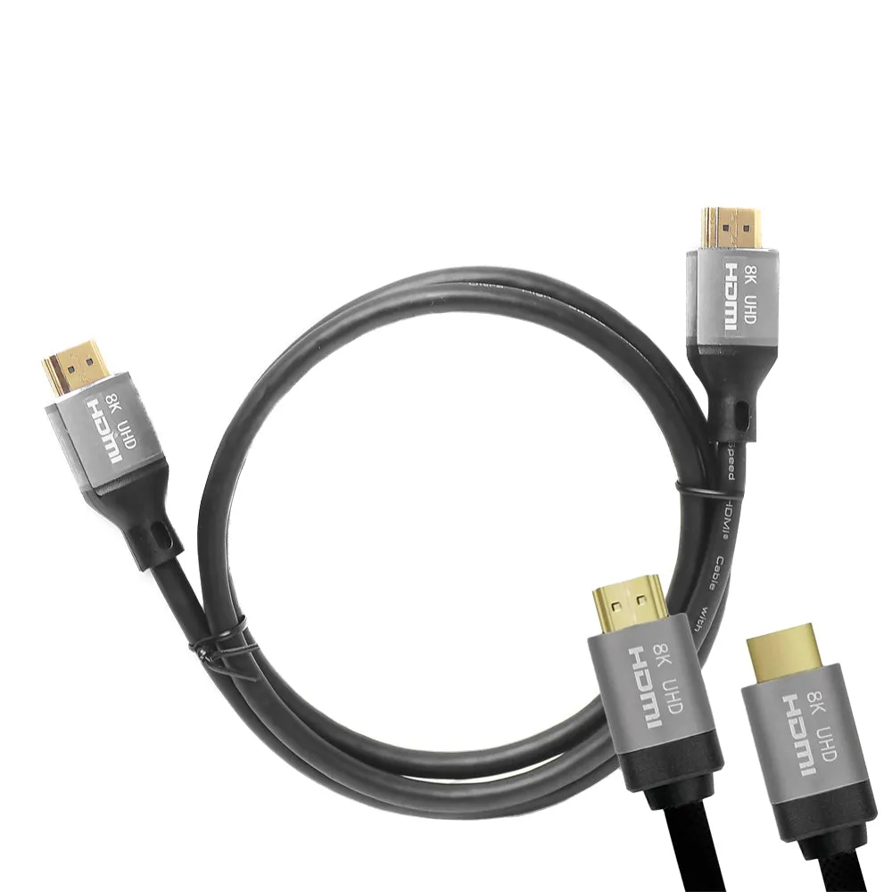 Cavo Video LTC Gold, HDMI - HDMI, 8K, 1m, Nero - immagine 1