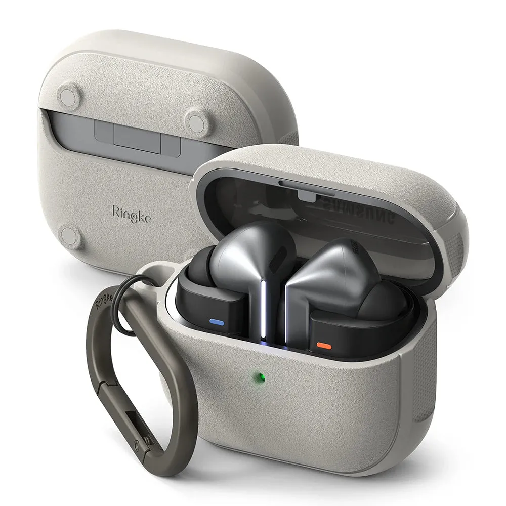 Custodia Ringke Onyx Magnetic per Samsung Galaxy Buds3 FE / Buds3 Pro / Buds3, Grigio - immagine 1