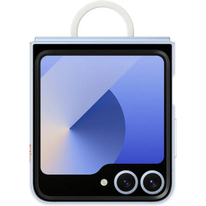 Custodia Samsung Clear Gadget con anello per Galaxy Z Flip6 - immagine 1