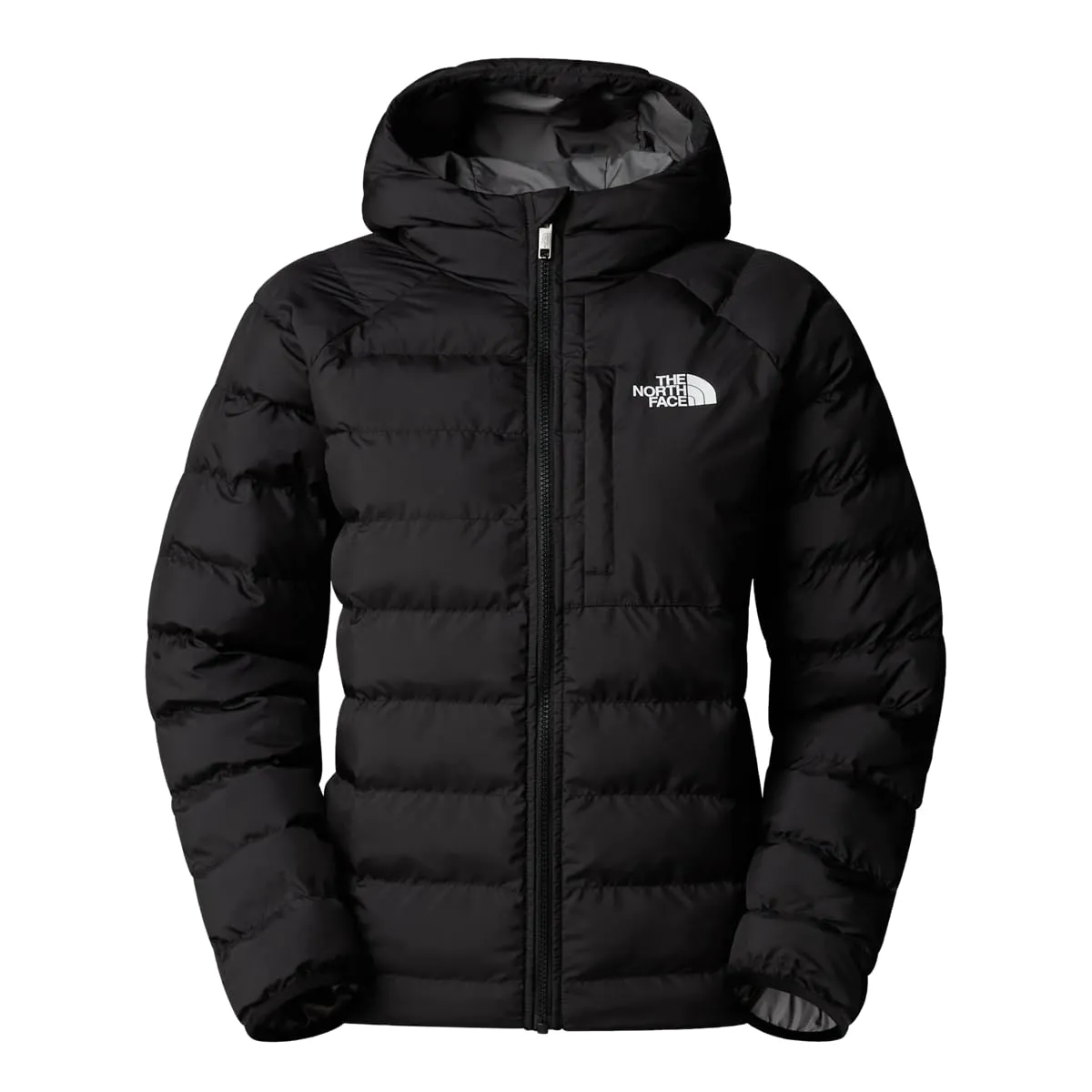 The North Face Warm Storm - Giacca da ragazza, Tnf Black/Smoked Pearl, 14-16 anni - immagine 1