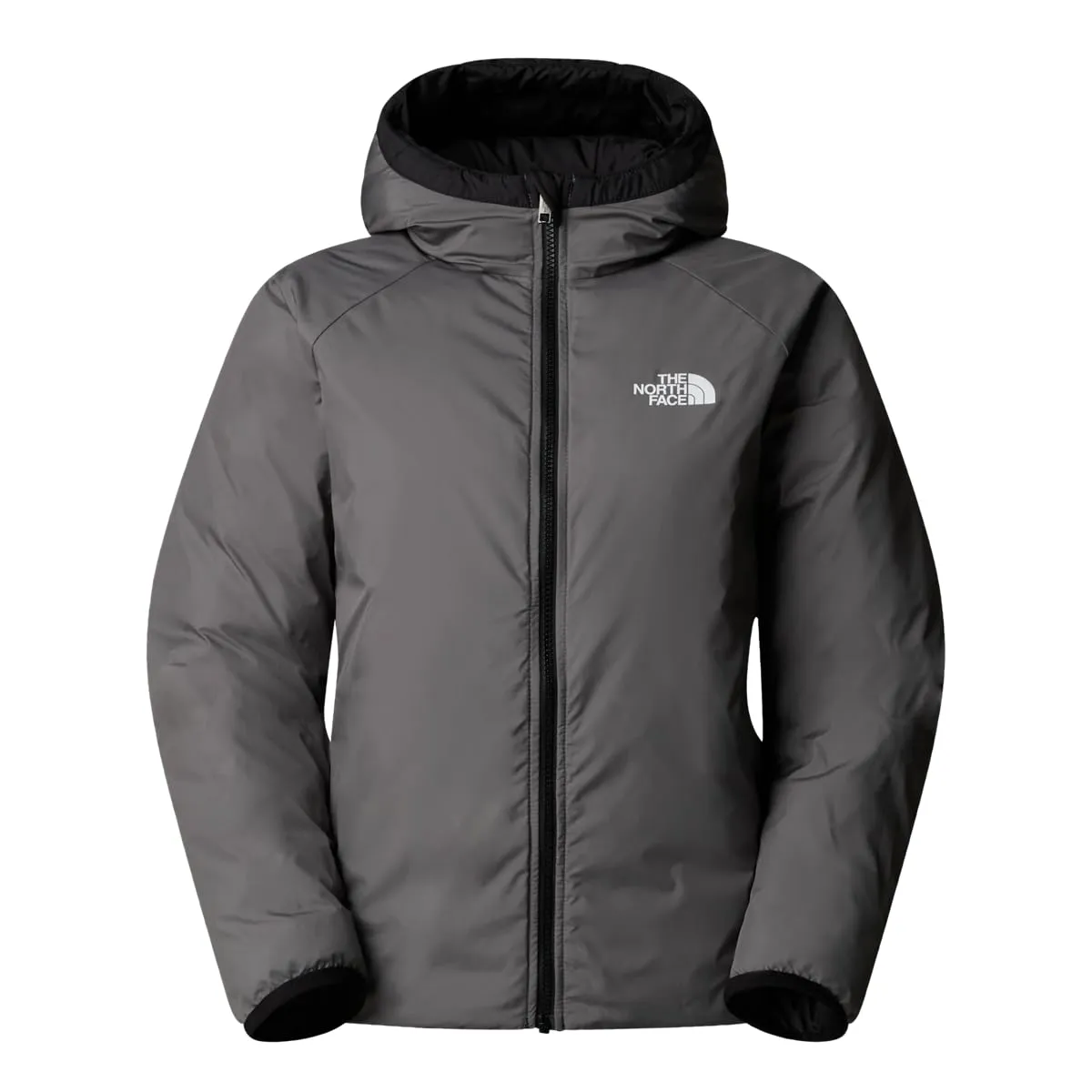 The North Face Warm Storm - Giacca da ragazza, Tnf Black/Smoked Pearl, 14-16 anni - immagine 5