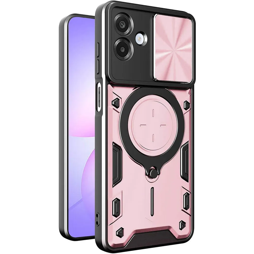 Custodia per Samsung Galaxy A07 4G A075, Techsuit, CamGuard Pro, Rosa - immagine 1