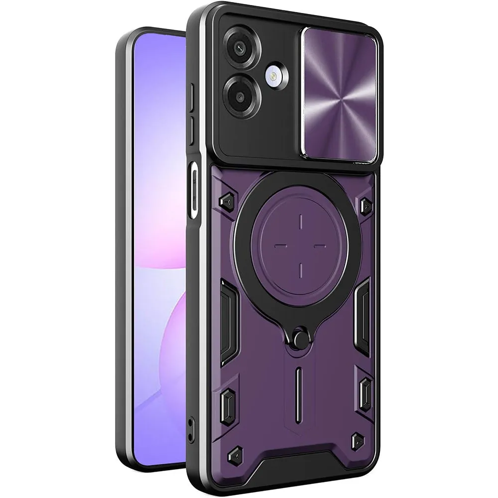 Custodia per Samsung Galaxy A07 4G A075, Techsuit, CamGuard Pro, Viola - immagine 1