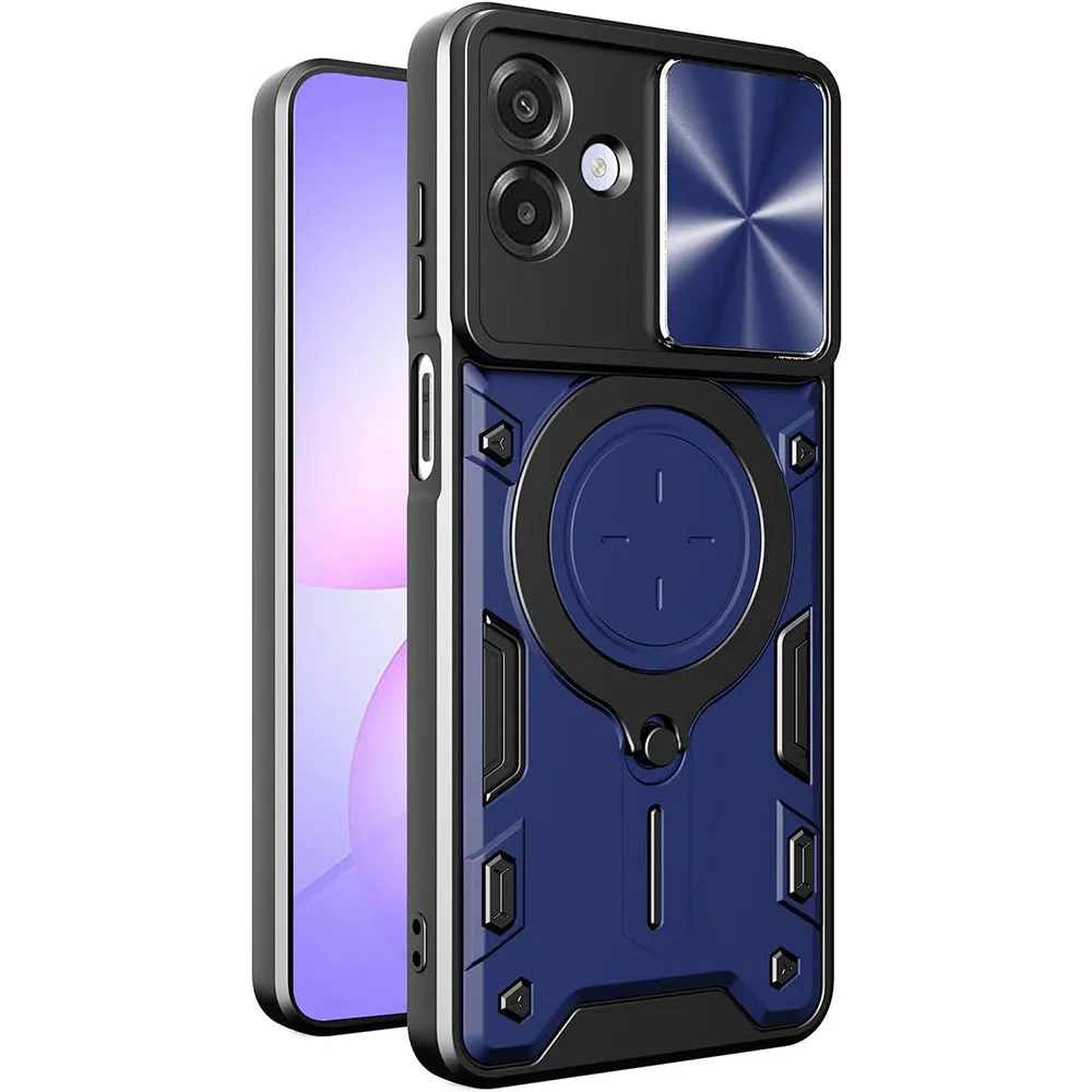 Custodia per Samsung Galaxy A07 4G A075, Techsuit, CamGuard Pro, Blu - immagine 1