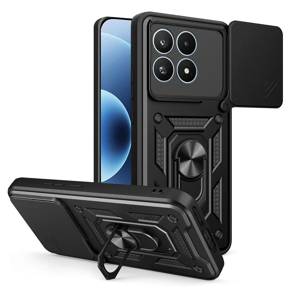 Custodia per Xiaomi 17, Techsuit, CamShield, Nera - immagine 1