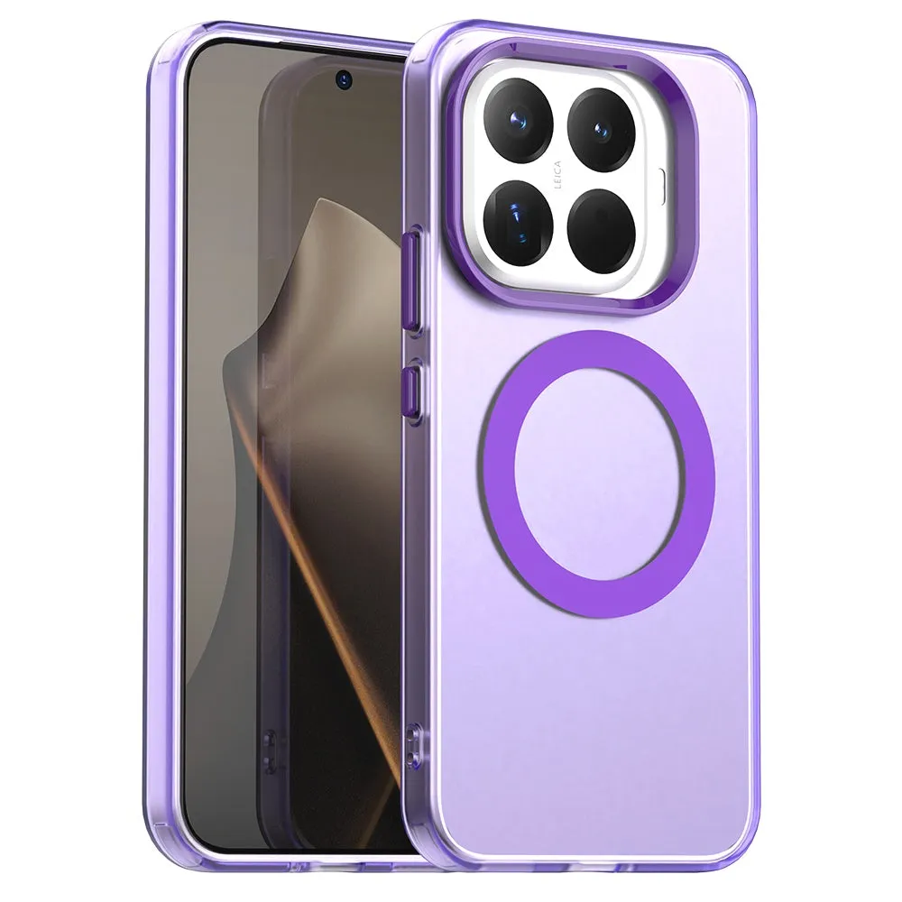 Custodia MagSafe per Xiaomi 15T Pro, Techsuit, CandyCase, Viola - immagine 1