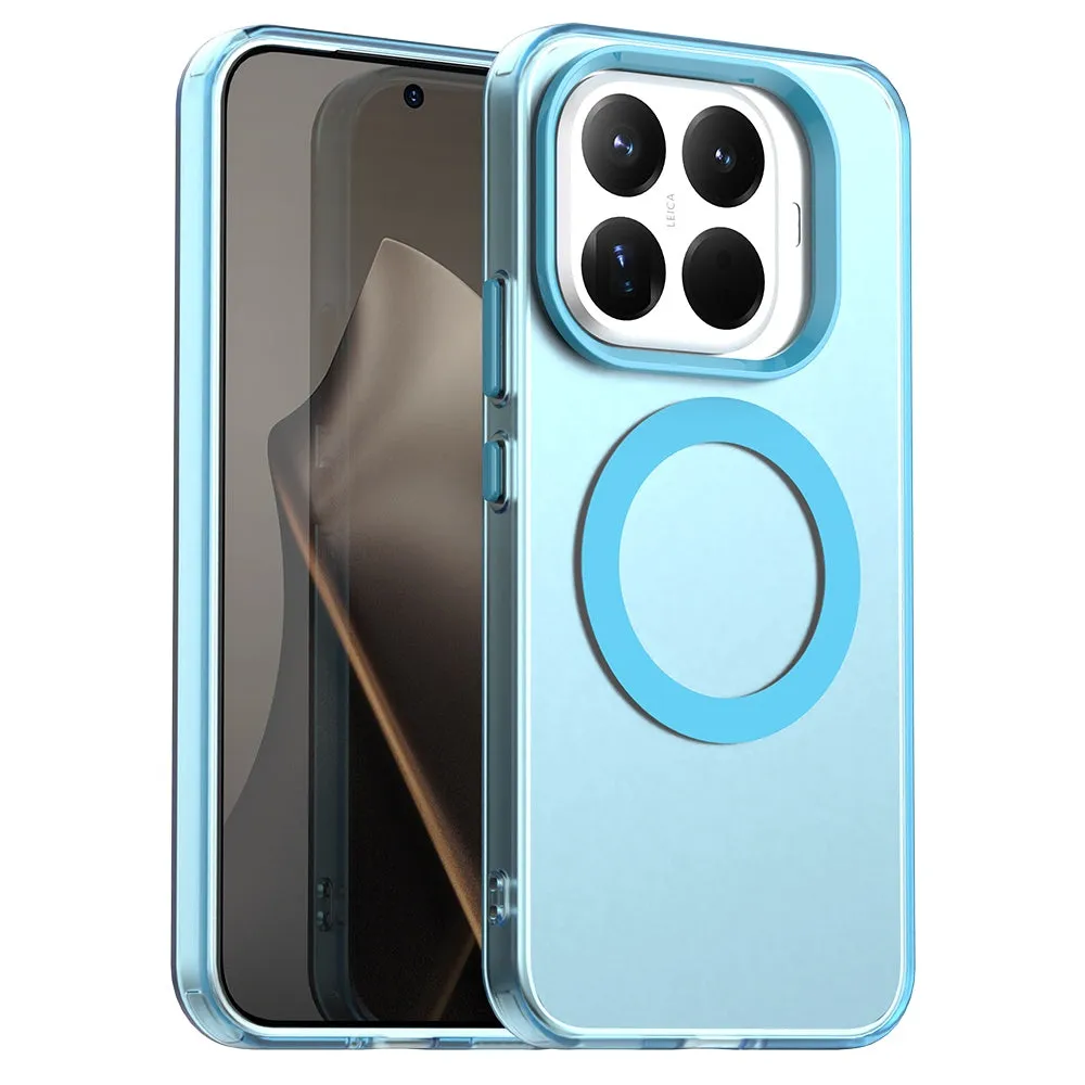 Custodia MagSafe per Xiaomi 15T Pro, Techsuit, CandyCase, Blu - immagine 1