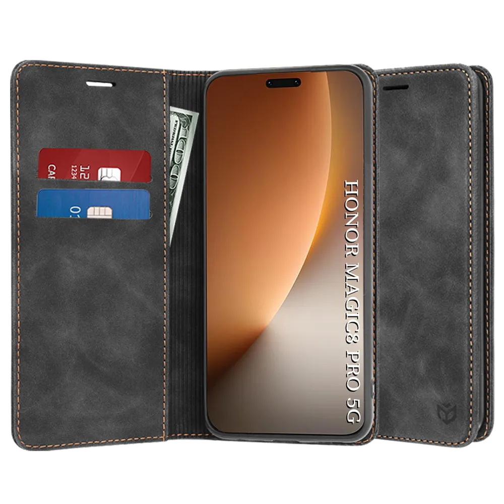 Custodia per Honor Magic8 Pro, Techsuit, Confy, Nera - immagine 1