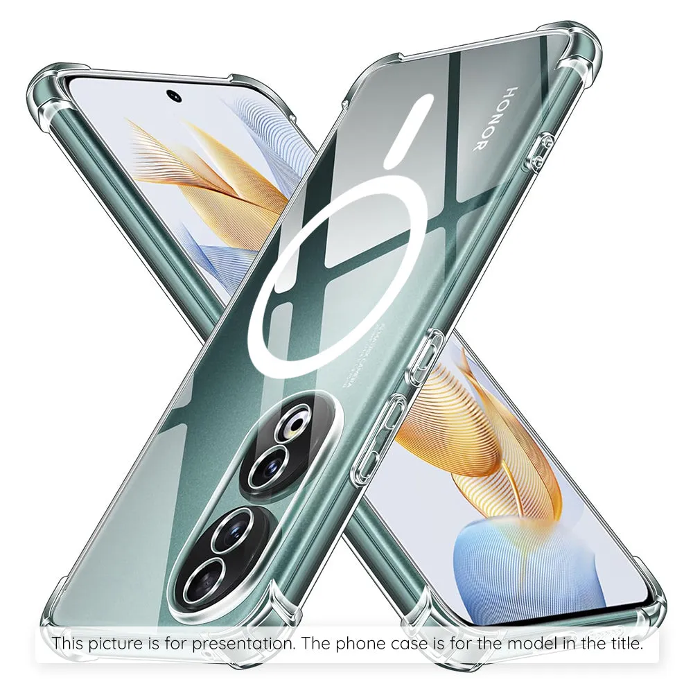 Custodia MagSafe per Xiaomi 17, Techsuit, Antiurto, Trasparente - immagine 1