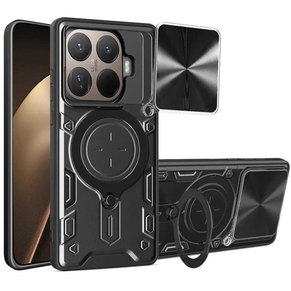 Custodia per Xiaomi 15T Pro, Techsuit, CamGuard Pro, Nera - immagine 1
