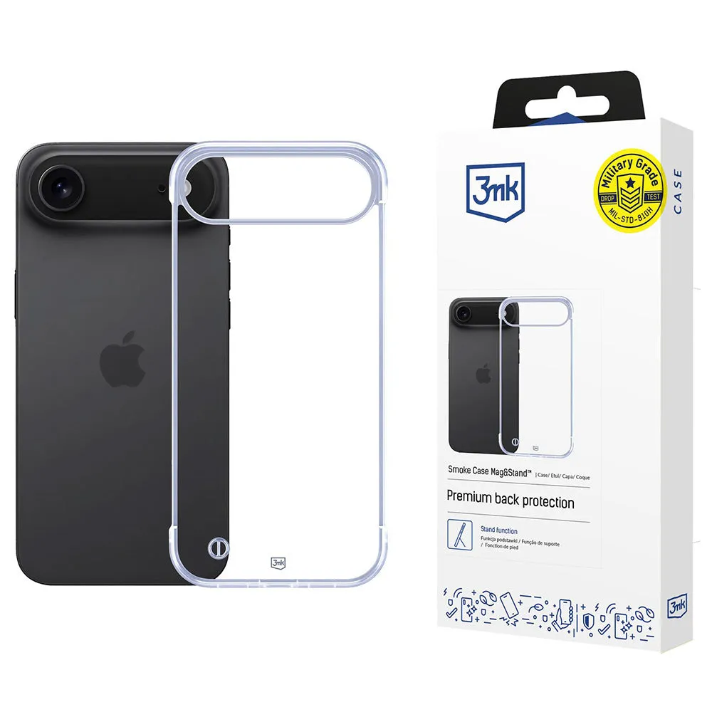 Custodia per Apple iPhone 17 Air, 3MK, Solo 20g, Trasparente - immagine 1