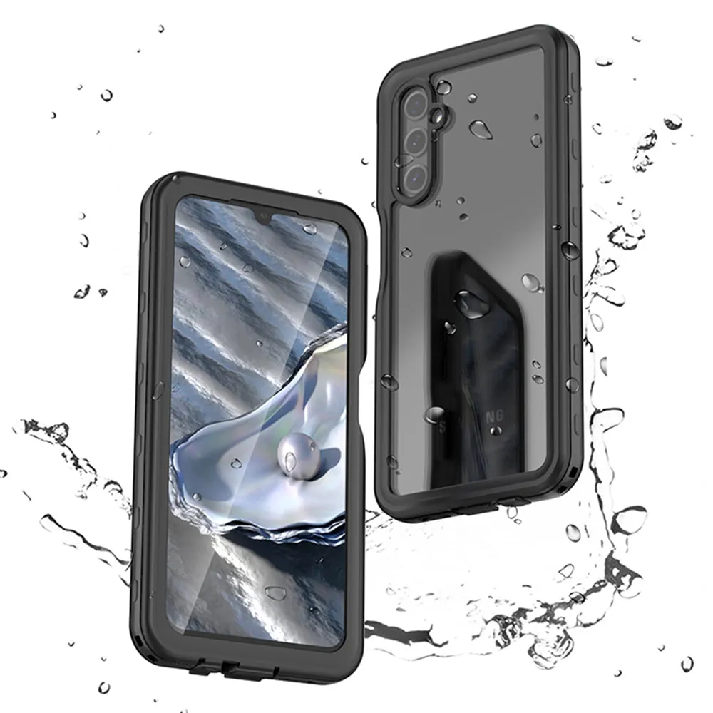 Custodia Waterproof per Samsung Galaxy A17 4G A175 / A17 5G A176, ShellBox, Nera - immagine 1