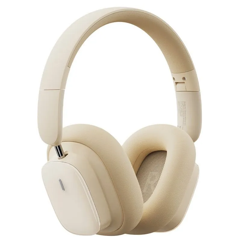 Cuffie wireless Baseus Bowie H1i con cancellazione del rumore Stellar White - immagine 1