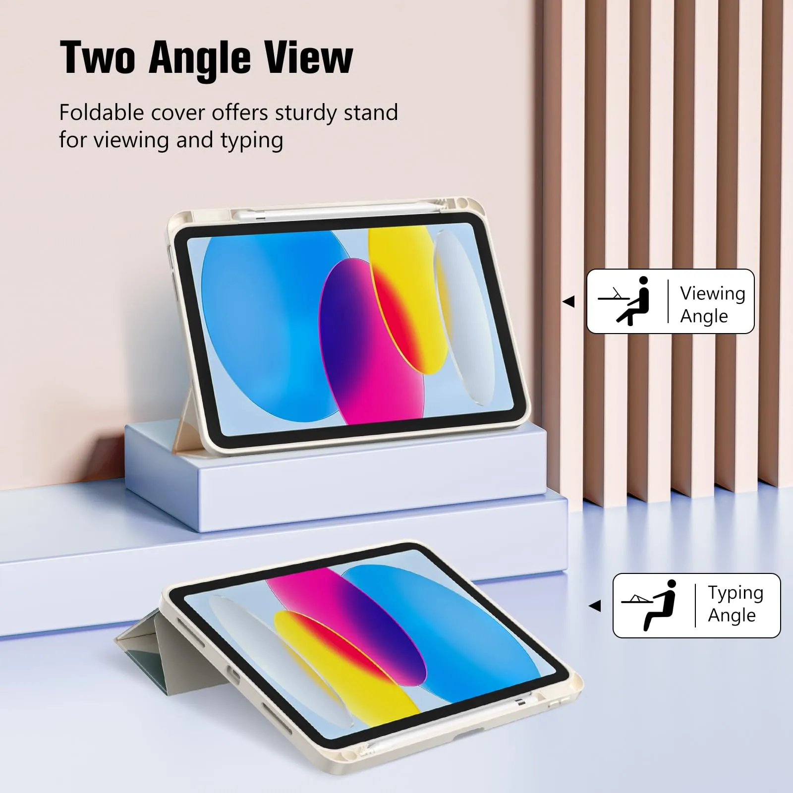 ProCase Cover iPad A16 11 Gen 11 Pollici 2025/iPad 10 Gen 10,9 Pollici 2022 - immagine 4