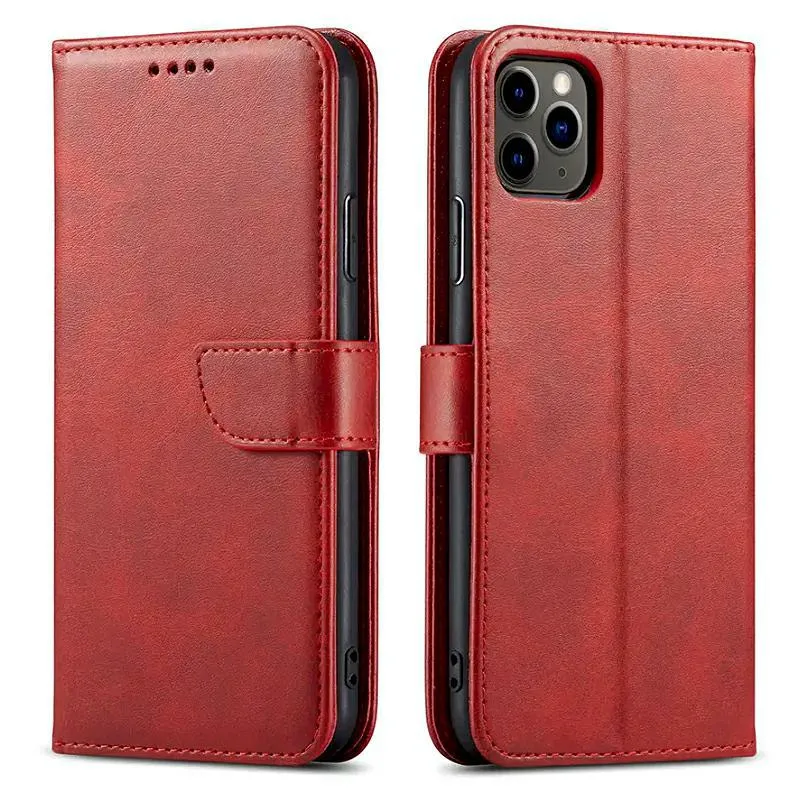 Custodia per Xiaomi Redmi 15 4G, OEM, Marva Wallet, Rossa - immagine 1