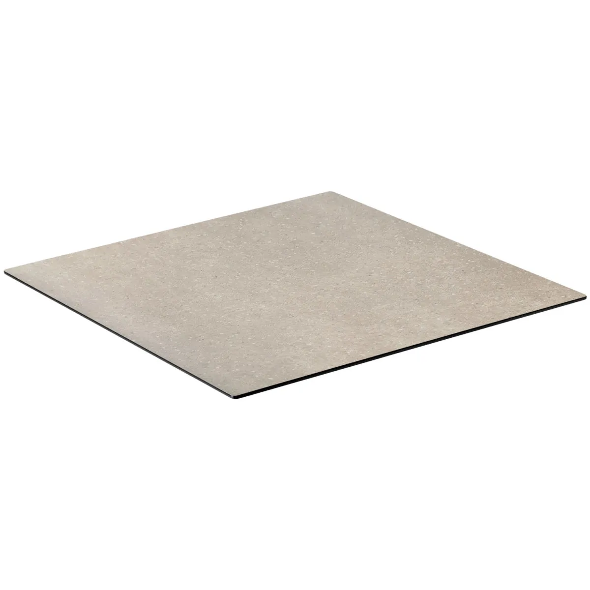 VEGA Piano per tavolo da esterno in HPL Lift quadrato; 80x80 cm (LxL); sabbia; quadrata - immagine 1