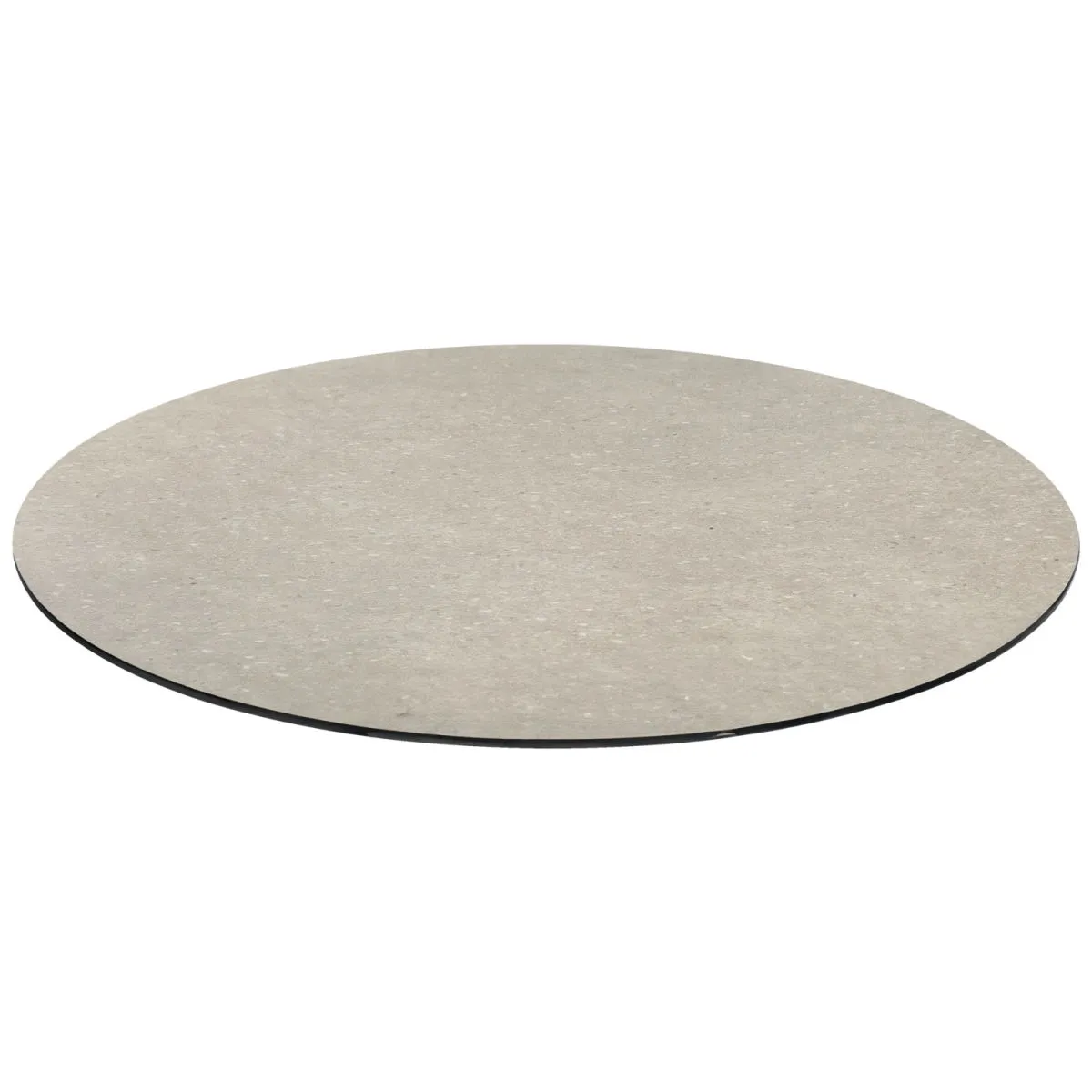 VEGA Piano per tavolo da esterno in HPL Lift rotondo; 60 cm (Ø); sabbia; rotonda - immagine 1
