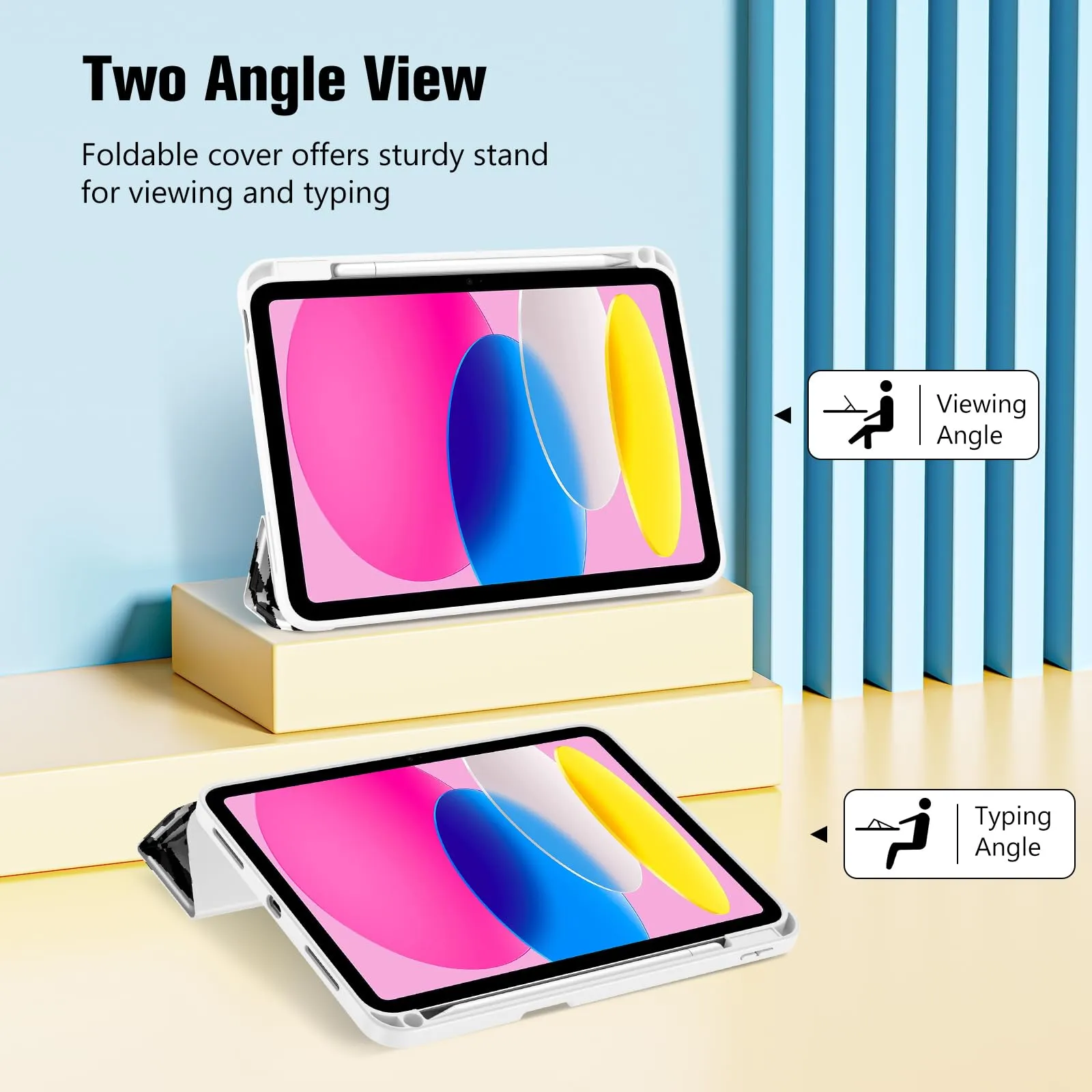 ProCase Cover iPad A16 11 Gen 11 Pollici 2025/iPad 10 Gen 10,9 Pollici 2022 - immagine 5