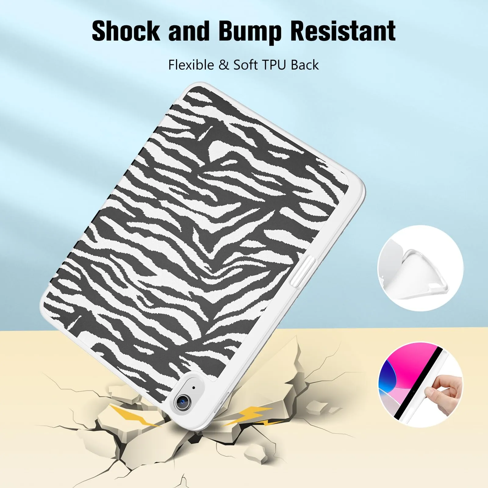 ProCase Cover iPad A16 11 Gen 11 Pollici 2025/iPad 10 Gen 10,9 Pollici 2022 - immagine 6