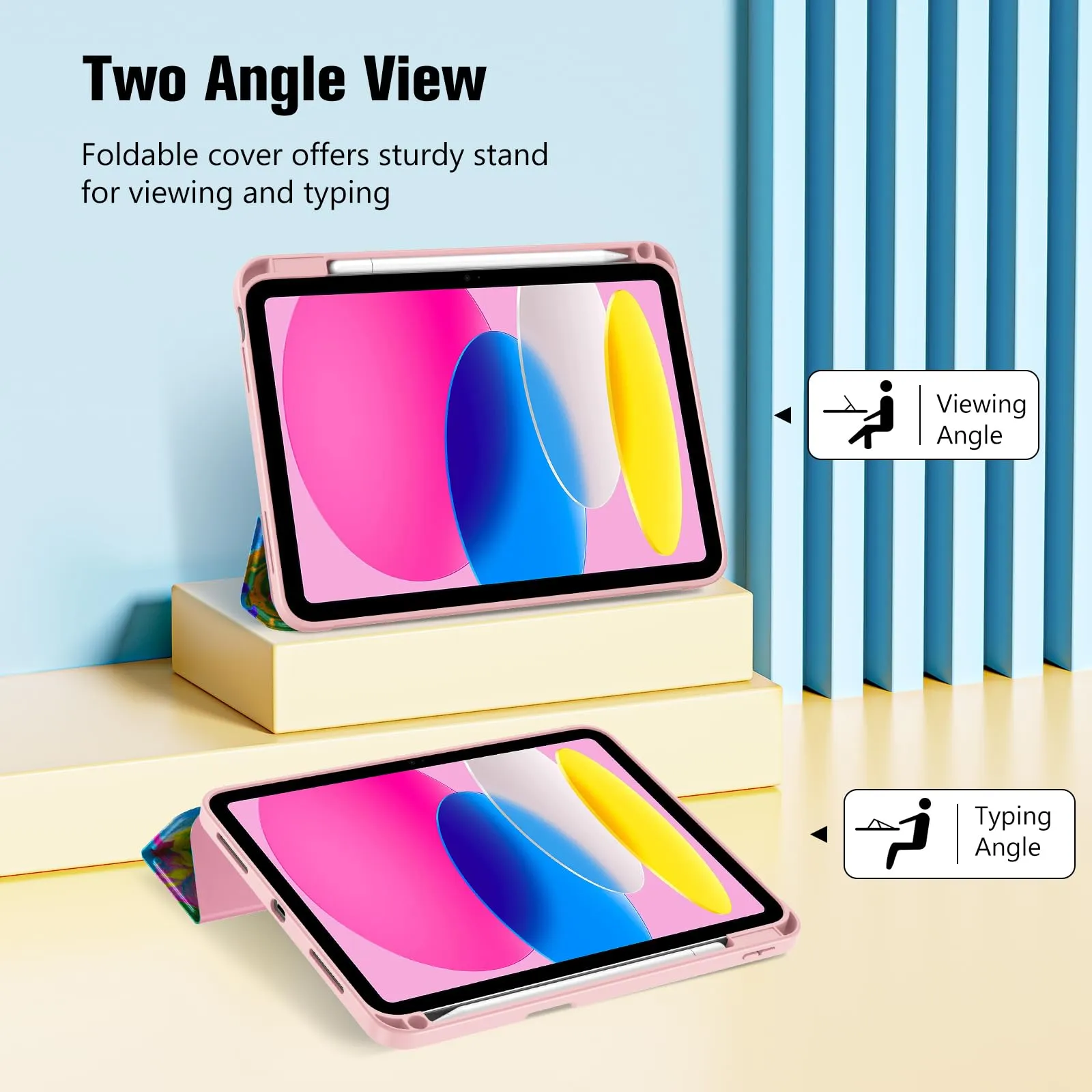ProCase Cover iPad A16 11 Gen 11 Pollici 2025/iPad 10 Gen 10,9 Pollici 2022 - immagine 5