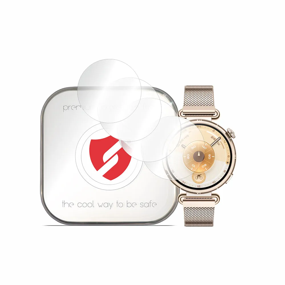 Pellicola Protettiva Smart Protection Premium Classic per Huawei Watch GT 6 41mm, Set da 4 pezzi, Plastica - immagine 1