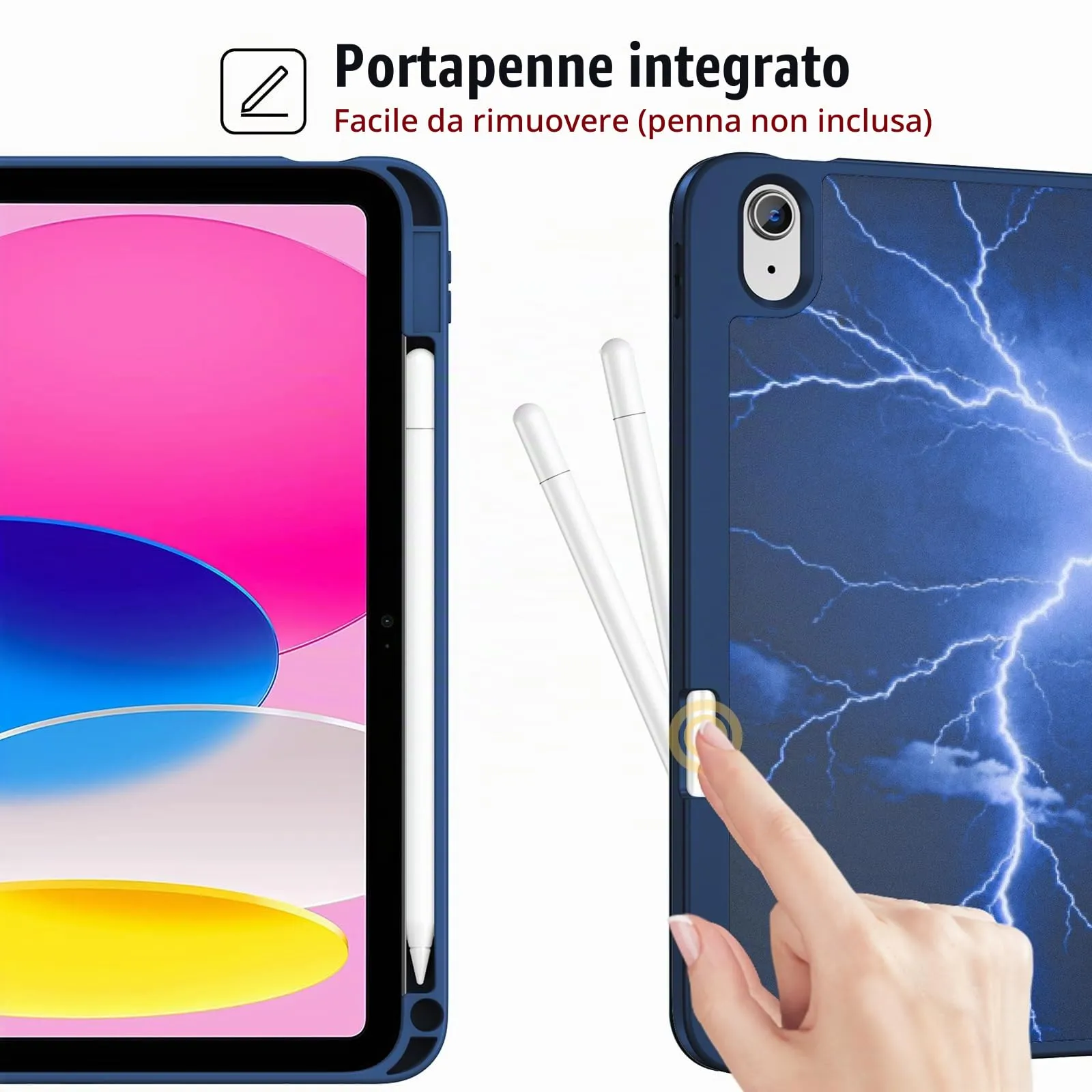 ProCase Cover iPad A16 11 Gen 11 Pollici 2025/iPad 10 Gen 10,9 Pollici 2022 - immagine 3