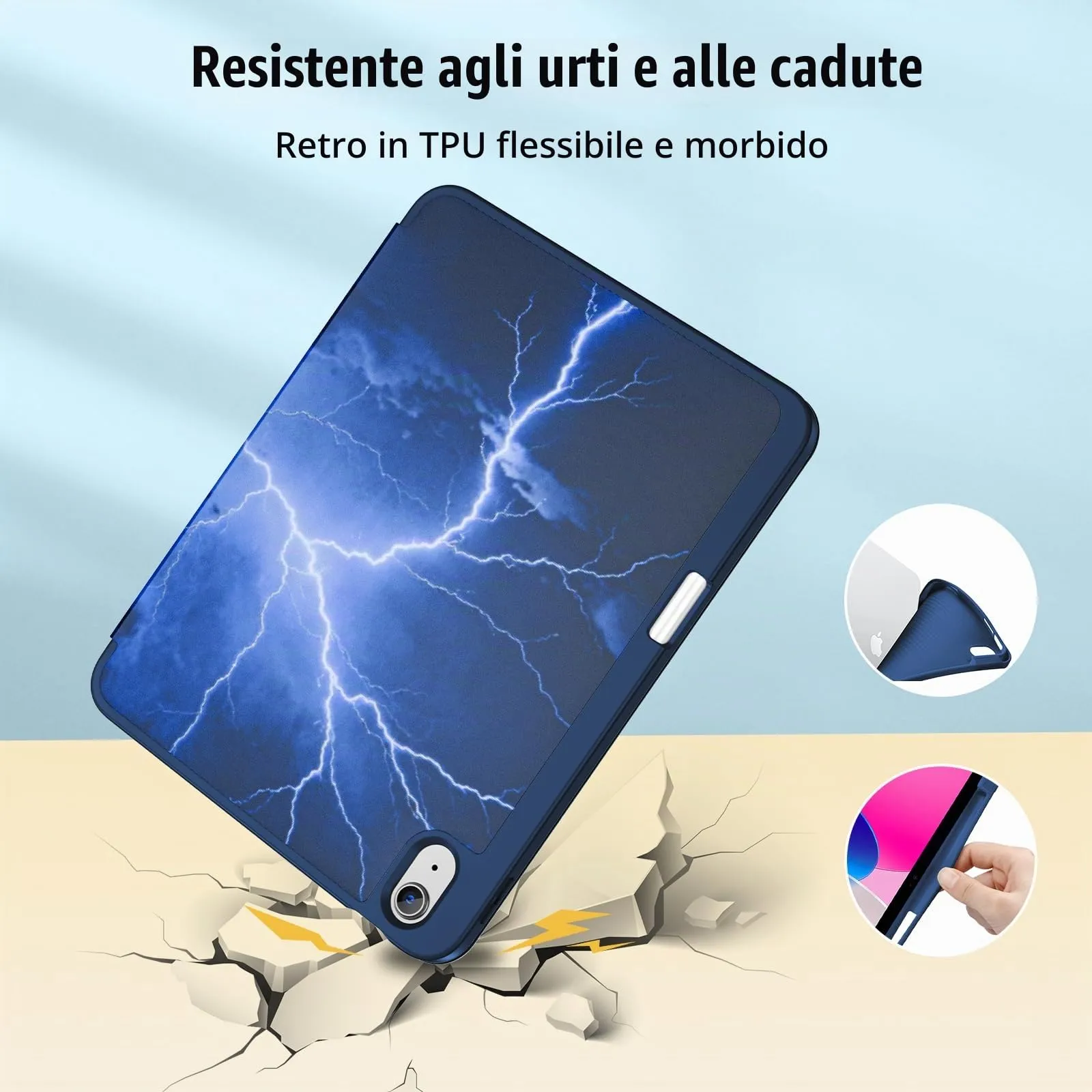 ProCase Cover iPad A16 11 Gen 11 Pollici 2025/iPad 10 Gen 10,9 Pollici 2022 - immagine 6