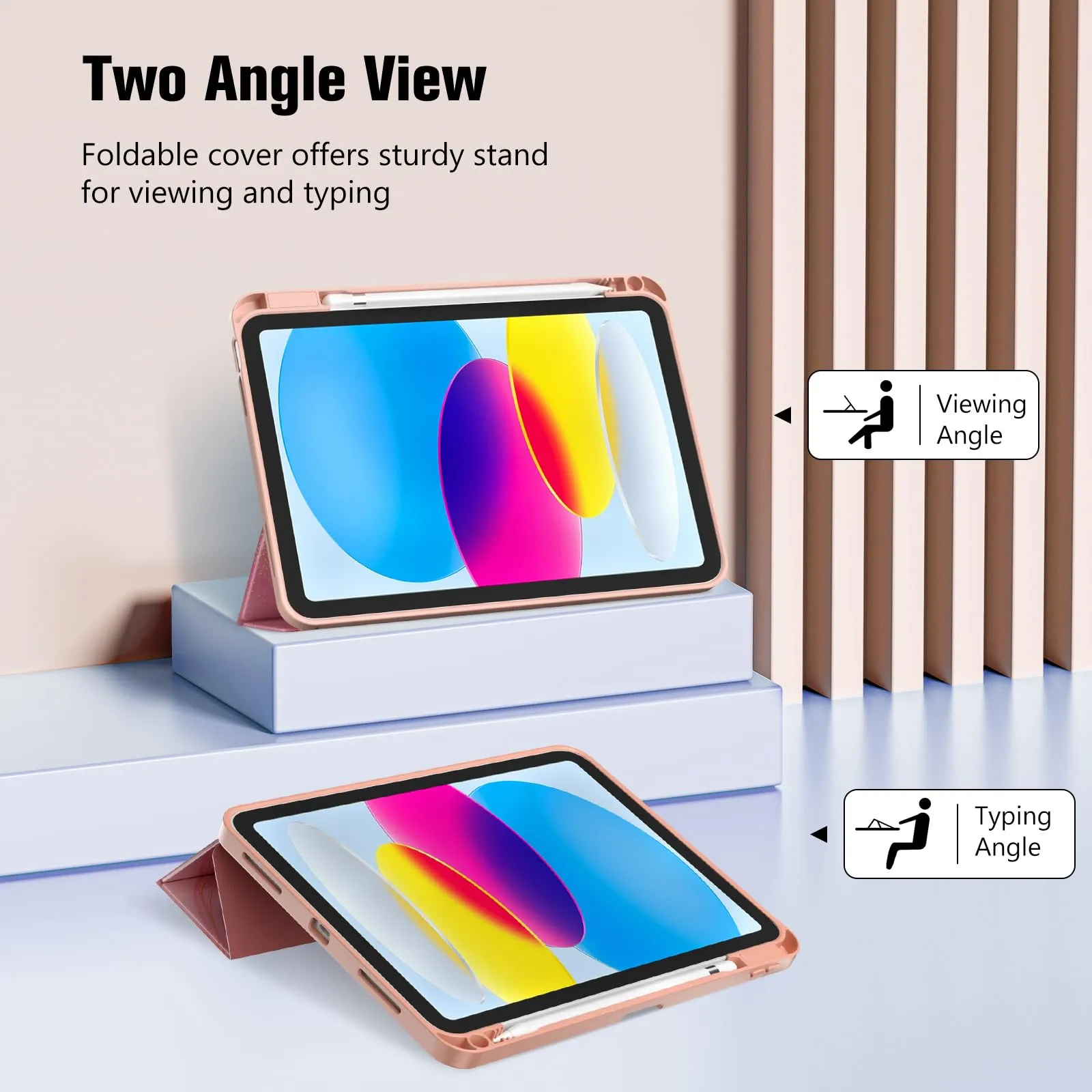 ProCase Cover iPad A16 11 Gen 11 Pollici 2025/iPad 10 Gen 10,9 Pollici 2022 - immagine 4