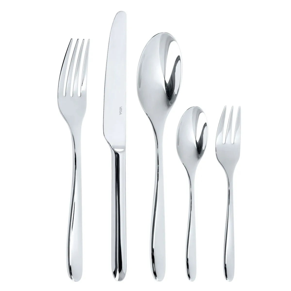 VEGA Set posate Grenoble 30 pezzi; argento - immagine 1